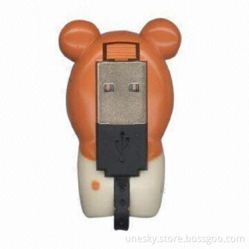 4GB USB Flash Drive with 10 Years Data Retention, No External Power Source Required